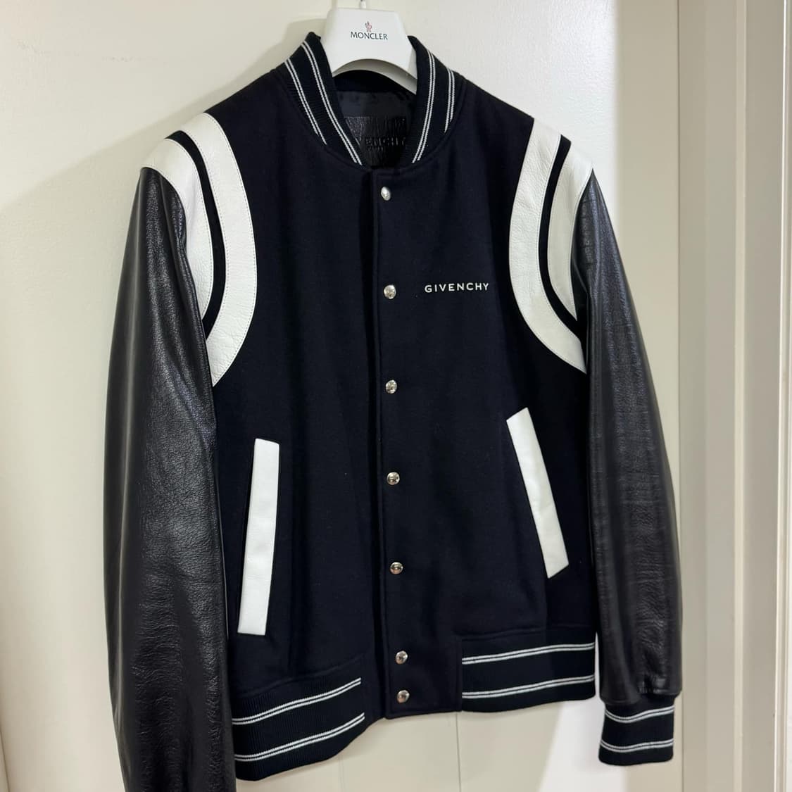 지방시 울 레더 스플릿 봄버 자켓 상품이미지2