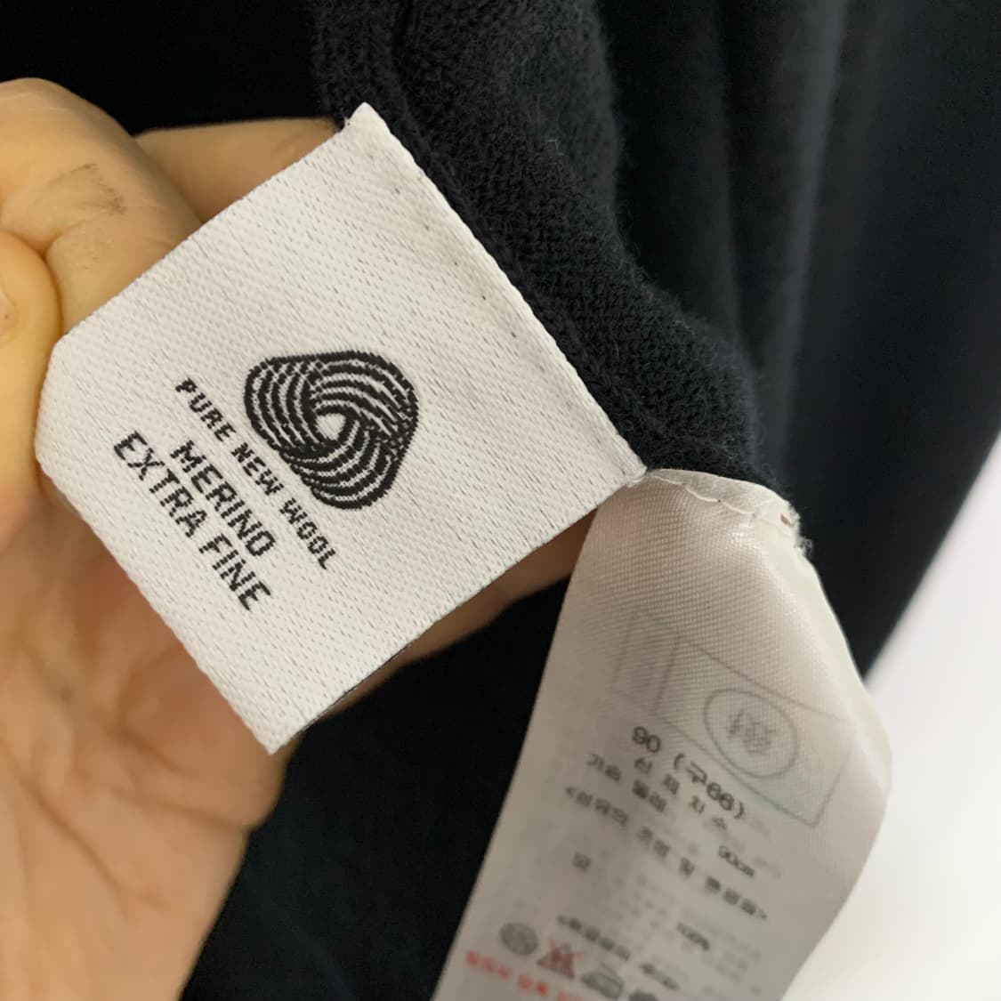 ZIO SONGZIO 블랙 가디건 지오송지오 빈티지 66사이즈 90 상품이미지5