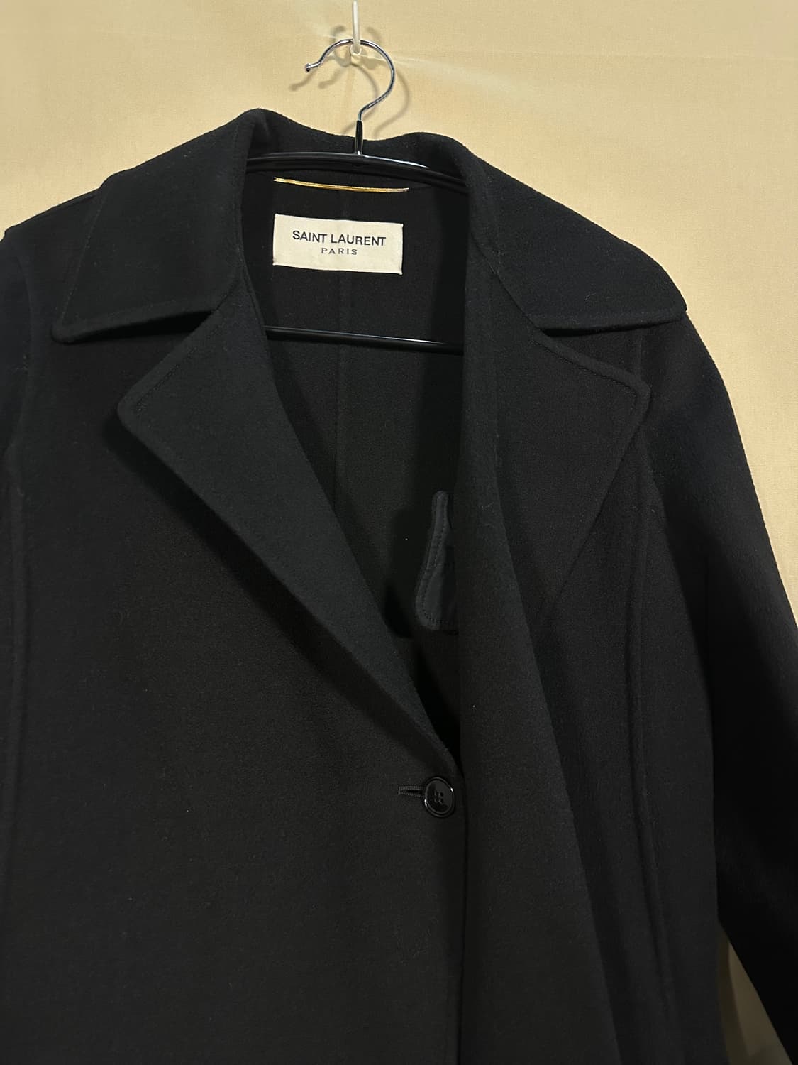 생로랑 캐시미어 울 코트 처분  상품이미지4