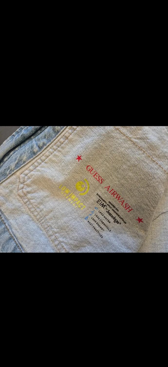 GUESS  게스 데님 초어 자켓 XL 상품이미지9