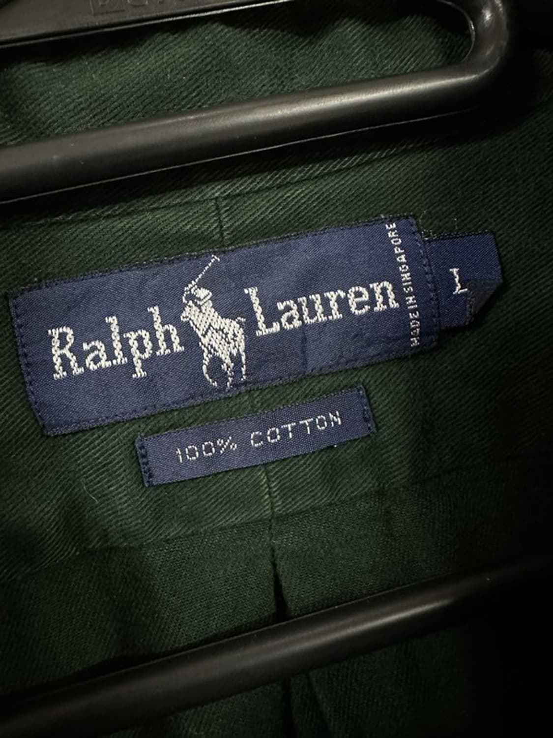 [L] RALPH LAUREN 랄프로렌 오리지널 포니로고 코튼셔츠 상품이미지4