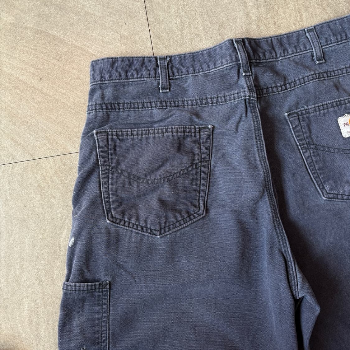 칼하트 오리지널 fr 네이비 카고 팬츠 상품이미지4