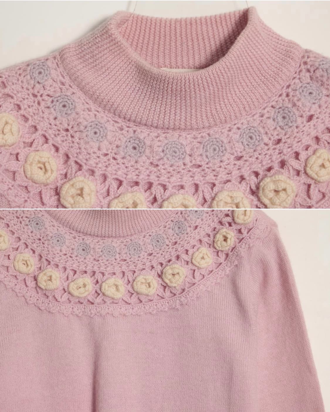 crochet wool knit 상품이미지2