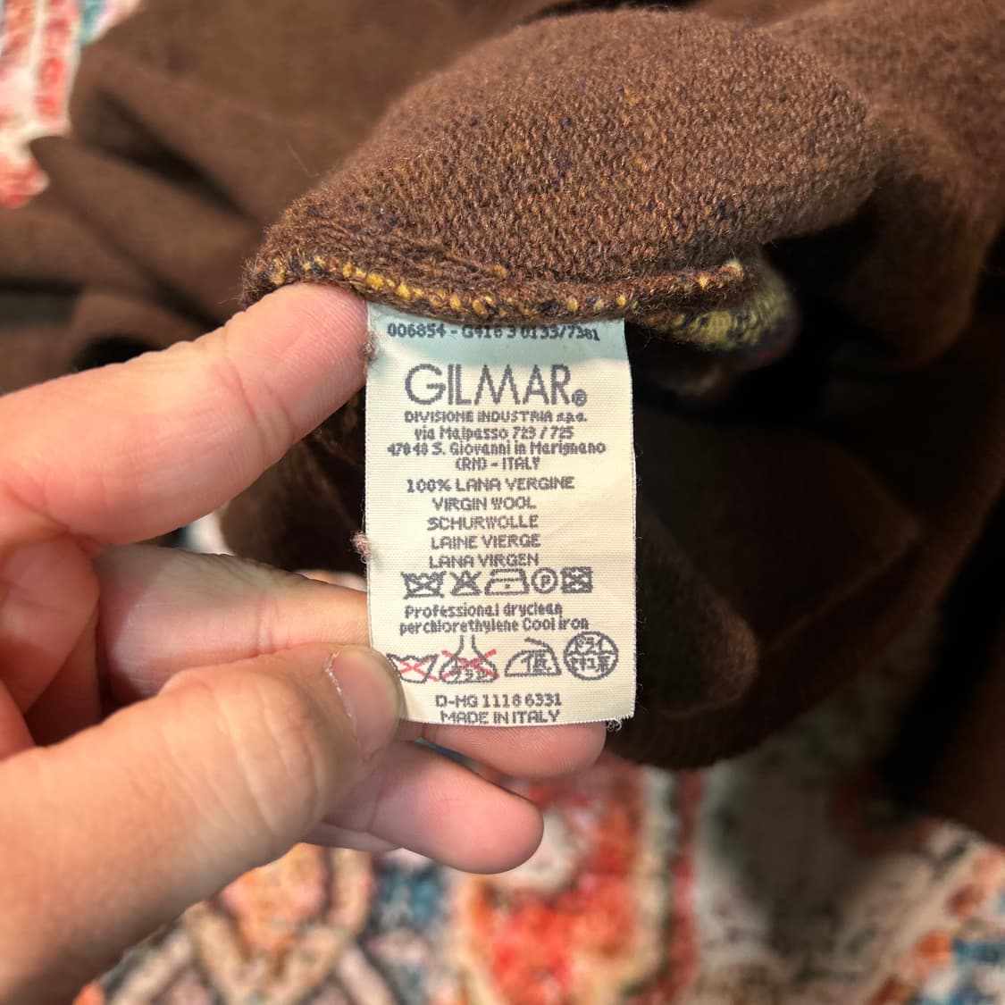 [L] 아이스버그 타탄체크 니트 상품이미지6