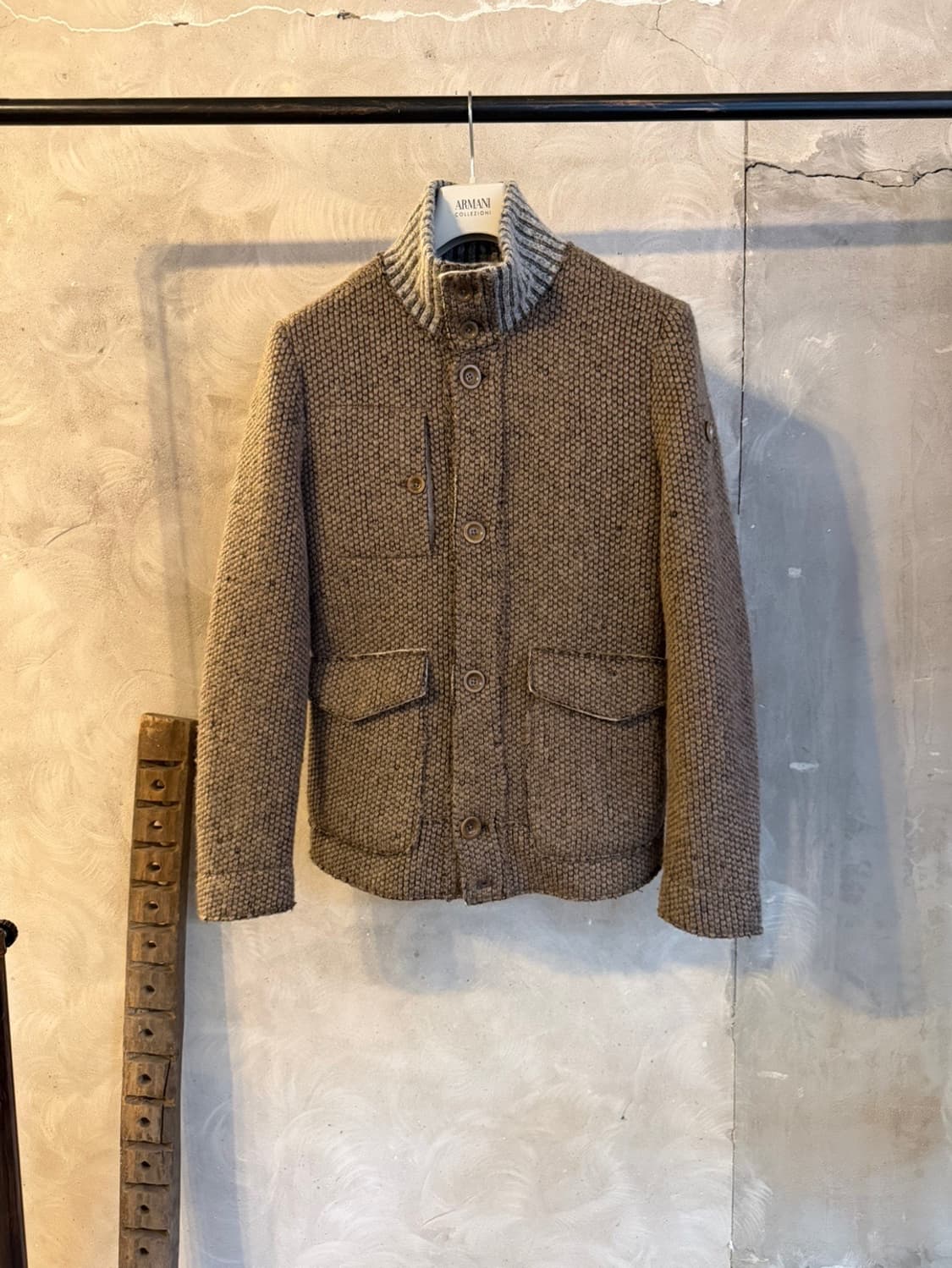 스위스 크리스 니트 블루종 100 상품이미지4