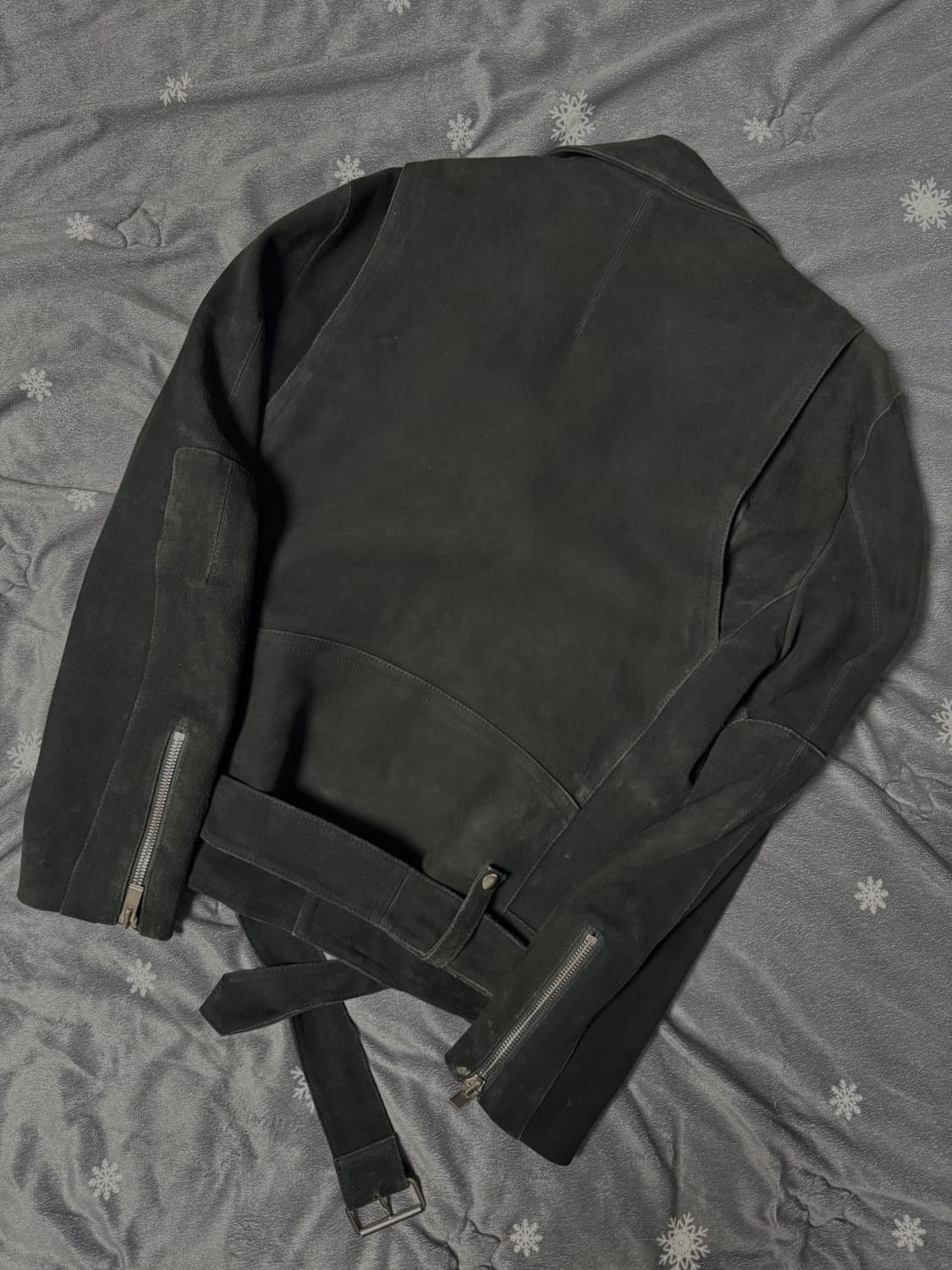 시스템옴므 염소가죽 바이커자켓 상품이미지2