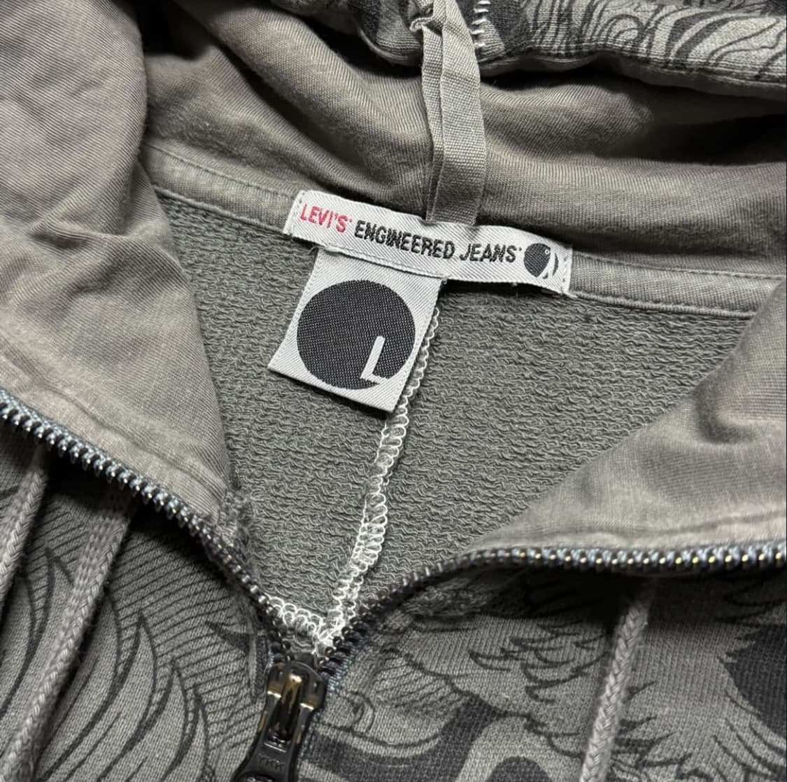 [리바이스 엔지니어드]LEVI'S Engineered 이글 패턴 후드집업 상품이미지7