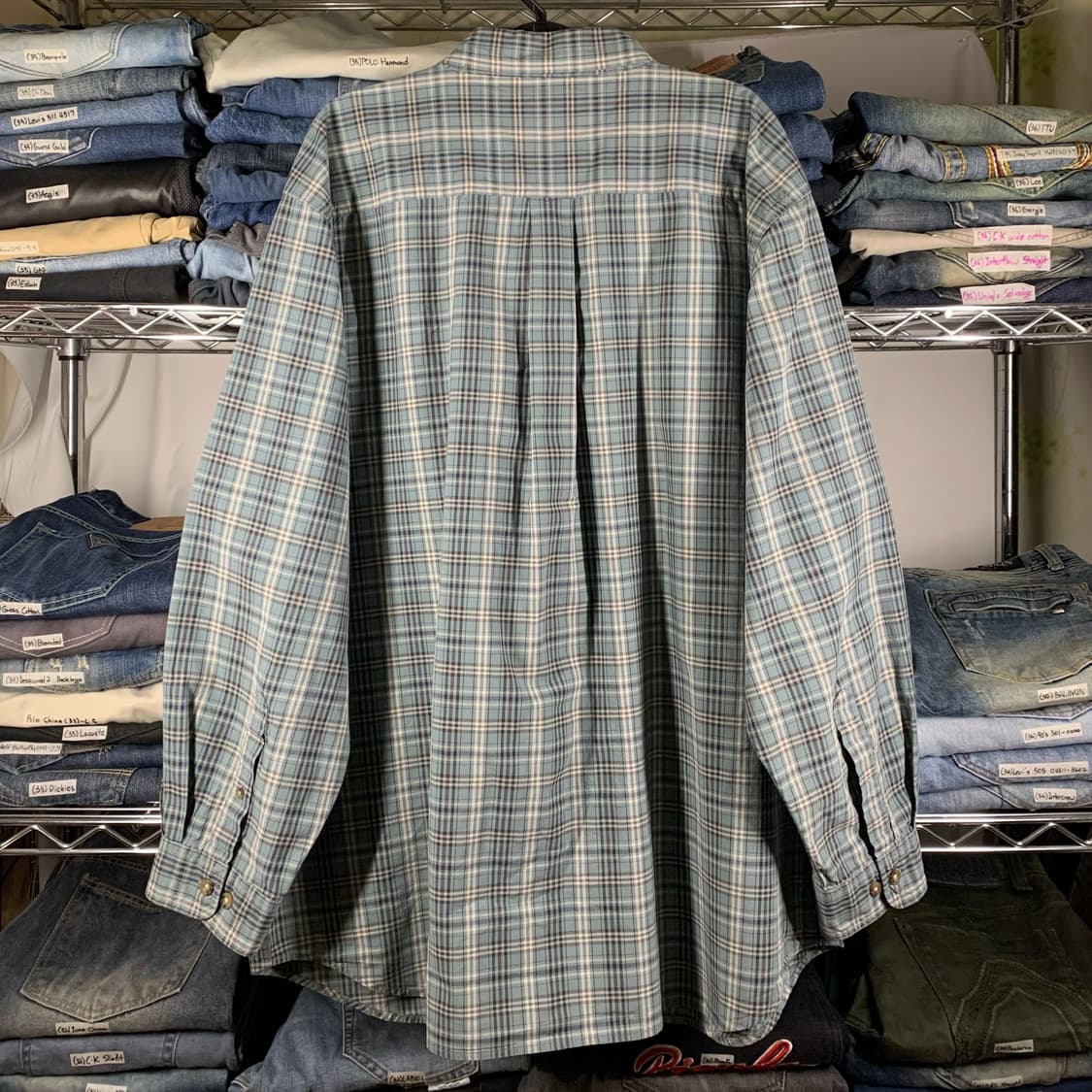 [2XL] 00's 칼하트 멀티체크 워크셔츠 상품이미지3