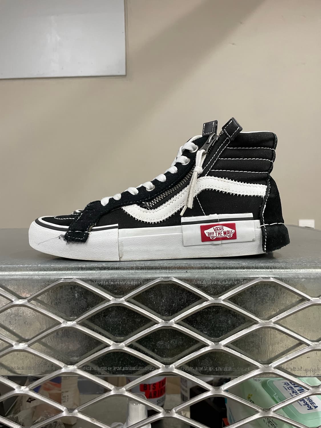 반스 스케이트 하이 리이슈 캡 블랙 230 (gr-4355) 상품이미지1