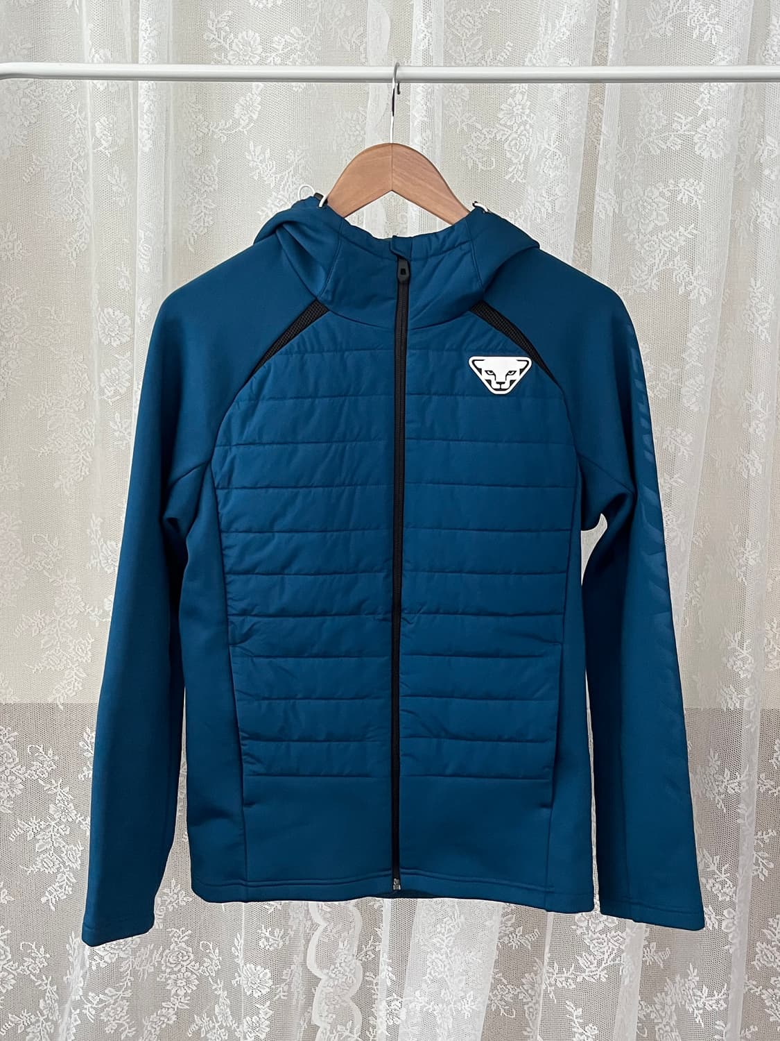 95) 다이나핏 경량패딩 기모 후드집업 블루 상품이미지1