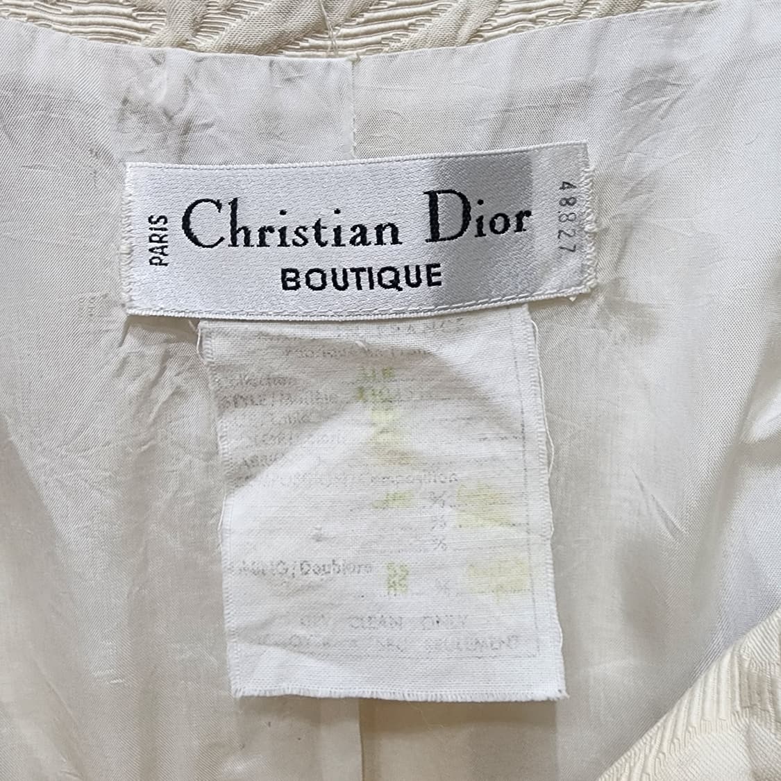 디올 자카트 자켓 S 상품이미지3