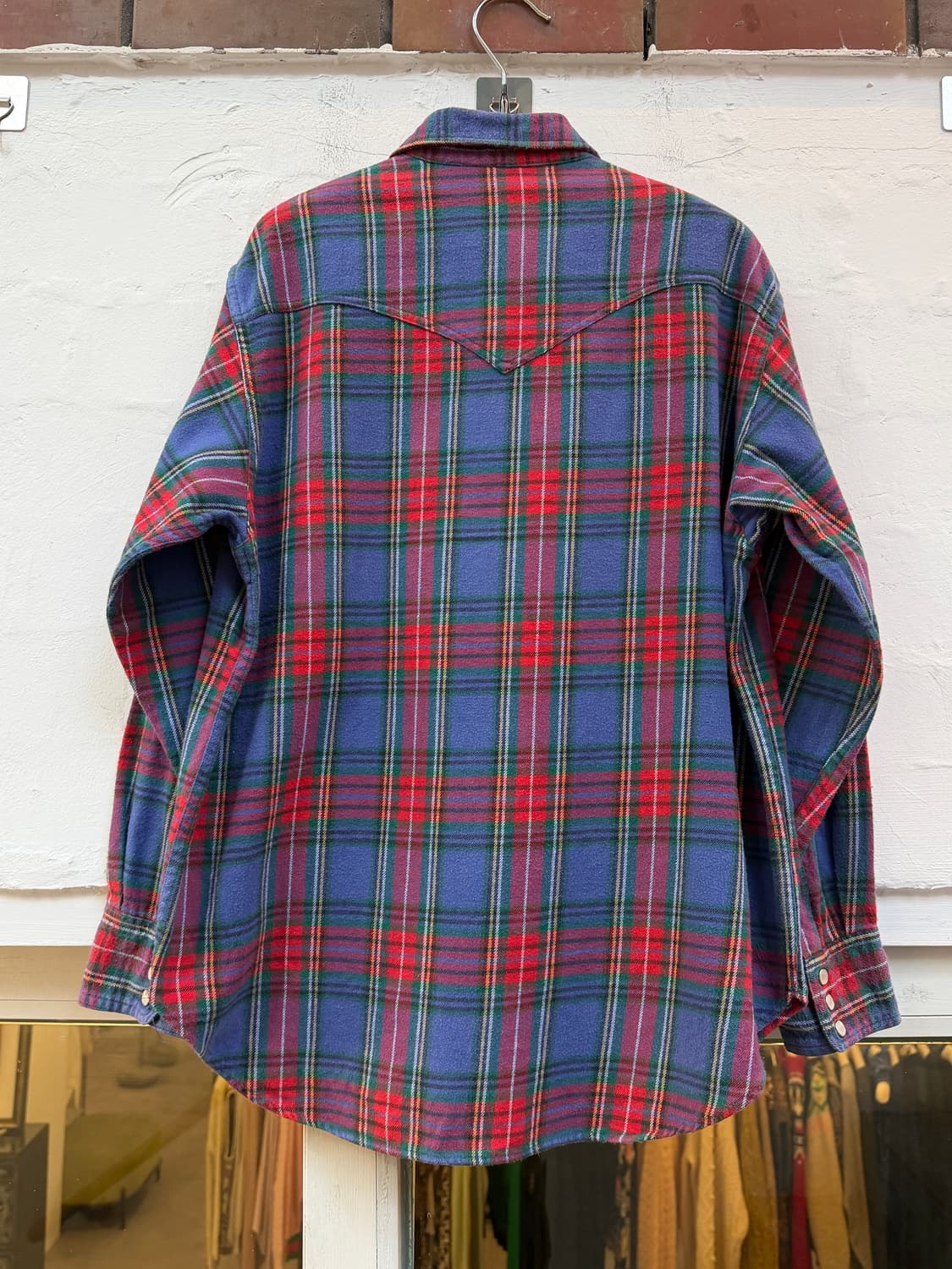 Ray Beams 레이 빔즈 투 포켓 칼라 체크 셔츠 L 상품이미지5