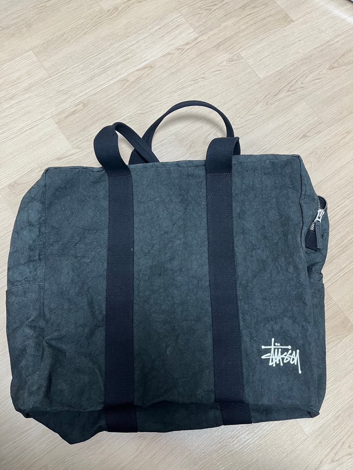 스투시 캔버스 플라이트백 상품이미지1