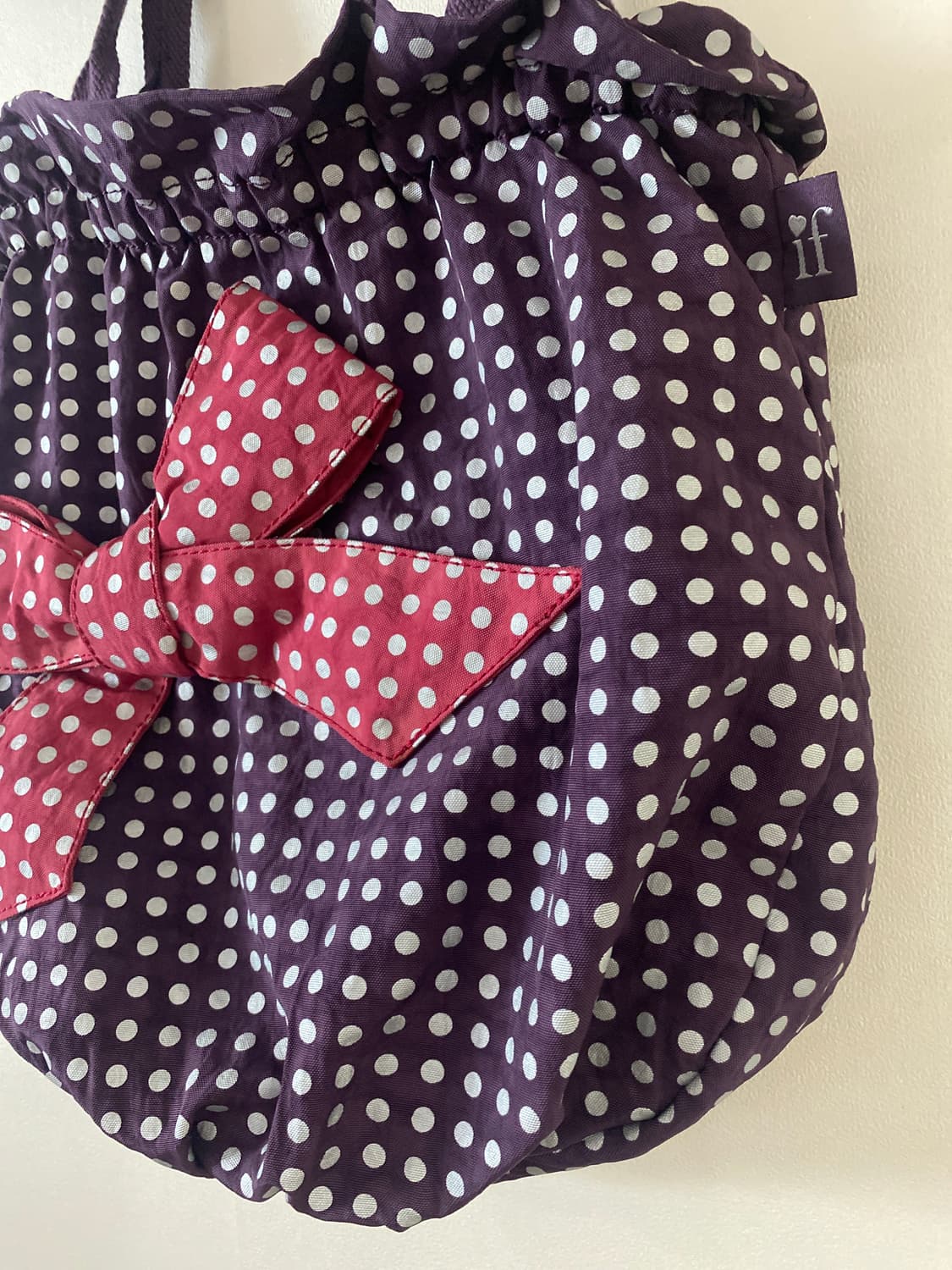 키플링 도트리본 토트백 가방 상품이미지2