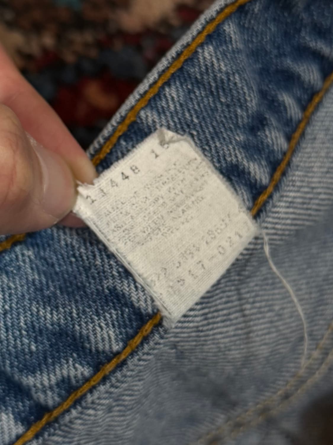 90's USA Made 빈티지 리바이스 517 오렌지탭 상품이미지10