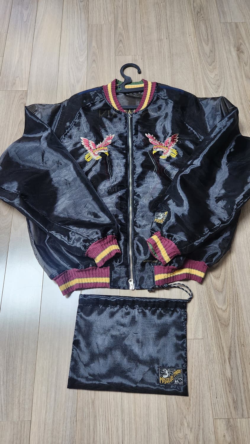 캐피탈 시어 펄 모스키토 가드 수베니어 자켓 타이완 블랙 상품이미지2