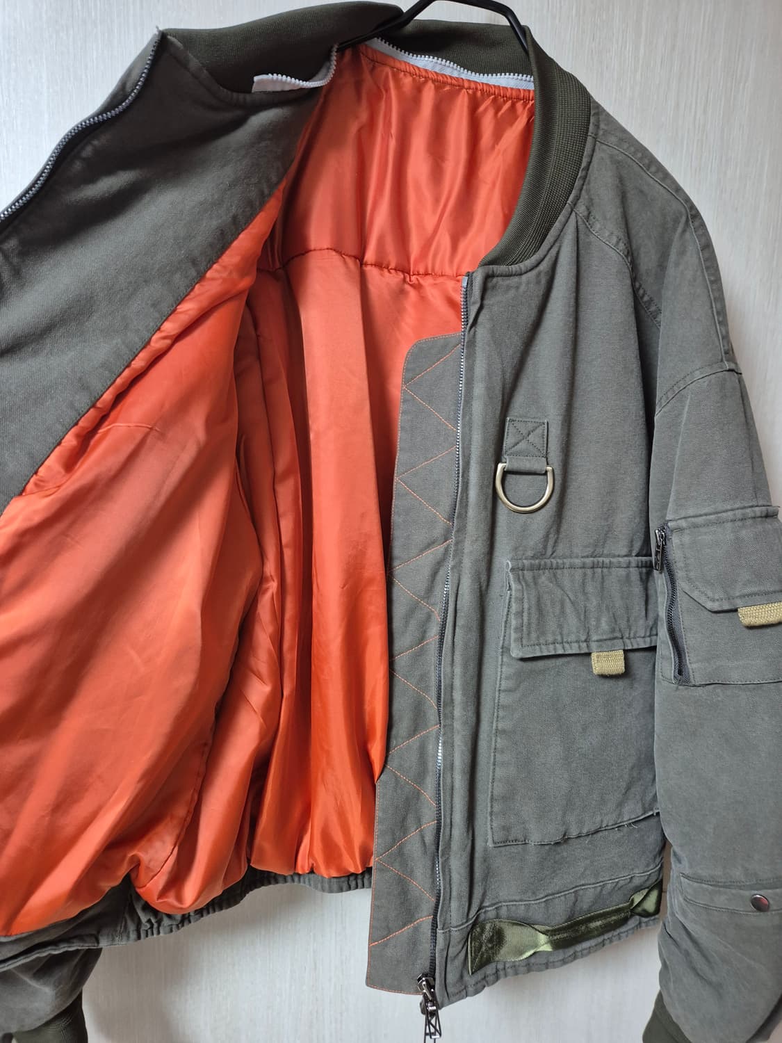 디앤에스알   dnsr  데저트 밀리터리 점퍼 패딩야상 ma1 상품이미지6