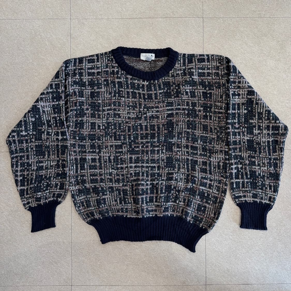 빈티지 퓨어 울 니트 상품이미지1