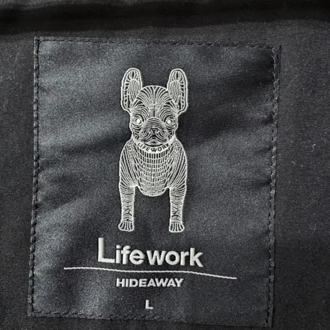 라이프워크 오버핏 코치자켓 블랙 100 상품이미지4