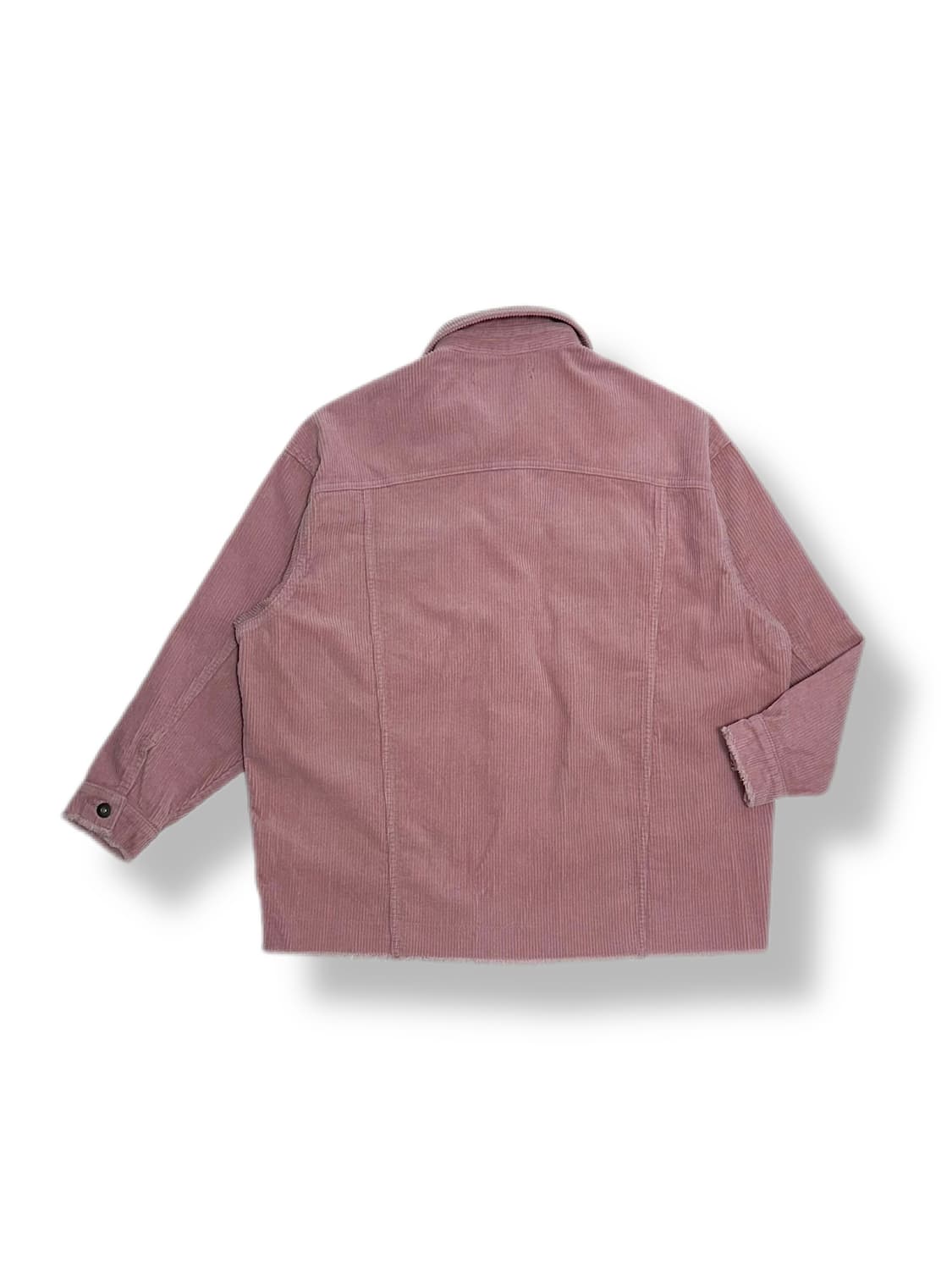 자라 ZARA 코듀로이 트러커 자켓 핑크 상품이미지6