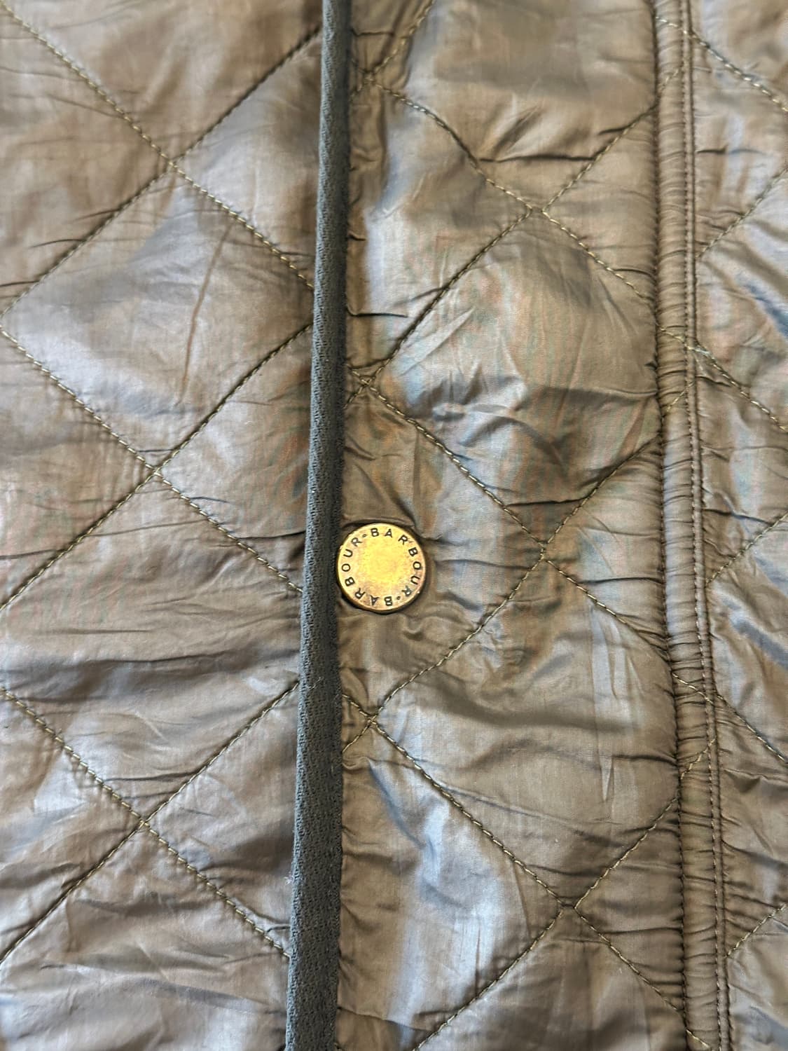 90s 바버 퀼팅 조끼 베스트 XL 상품이미지4