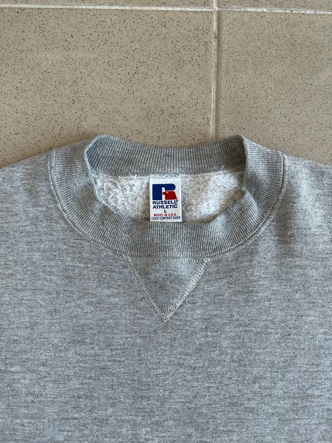 90s 빈티지 러셀 스웻셔츠 그레이 L USA 상품이미지6