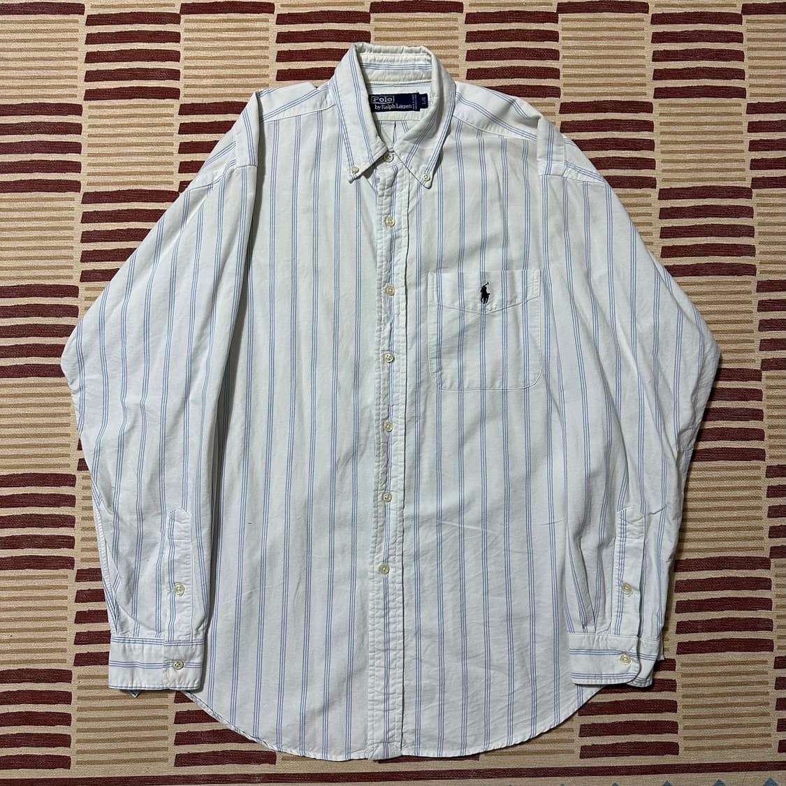 Polo Ralph Lauren 폴로랄프로렌 스트라이프 셔츠 SIZE L 상품이미지1