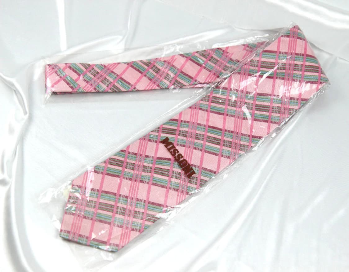 미쏘니 9.2cm 미사용 S등급 남자 명품 넥타이 상품이미지1