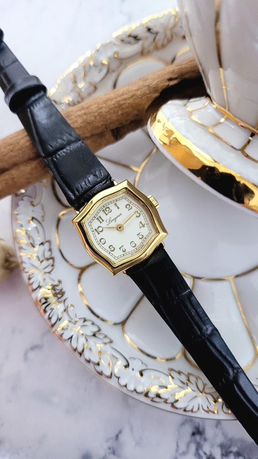 정품 론진 심파티 817.5093 로저드뷔 디자인 수동시계 상품이미지5