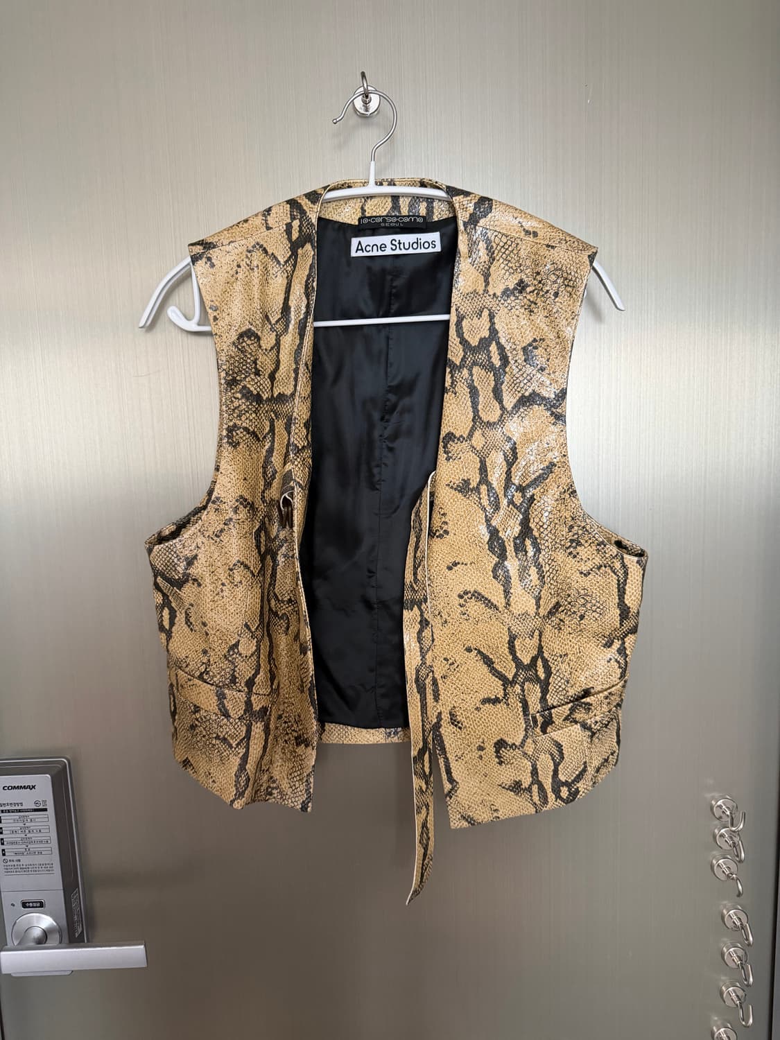 아크네 스튜디오 레더 뱀피 베스트 상품이미지1