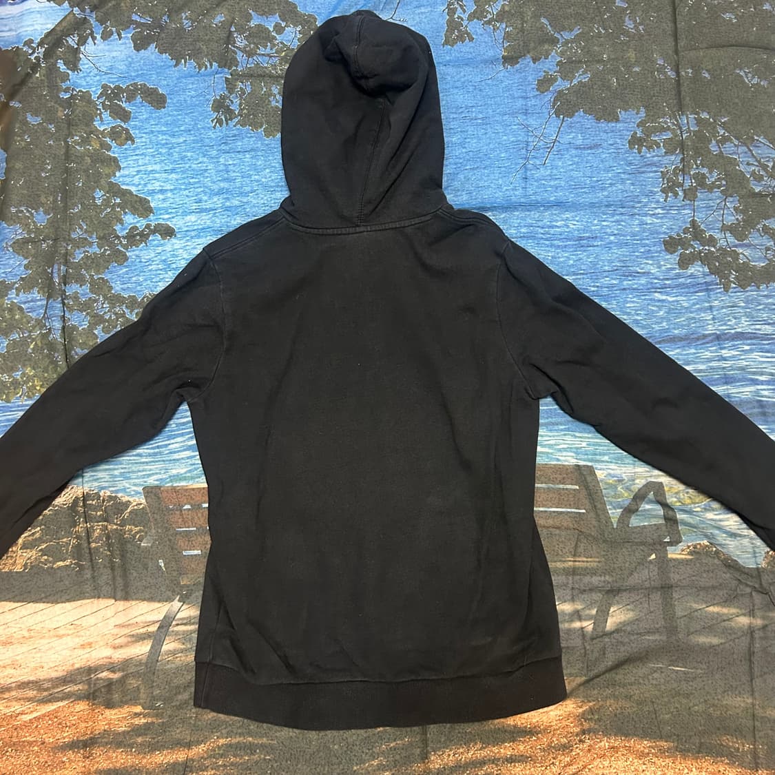 NBA Chicago Bulls Black Hoodie M 상품이미지3