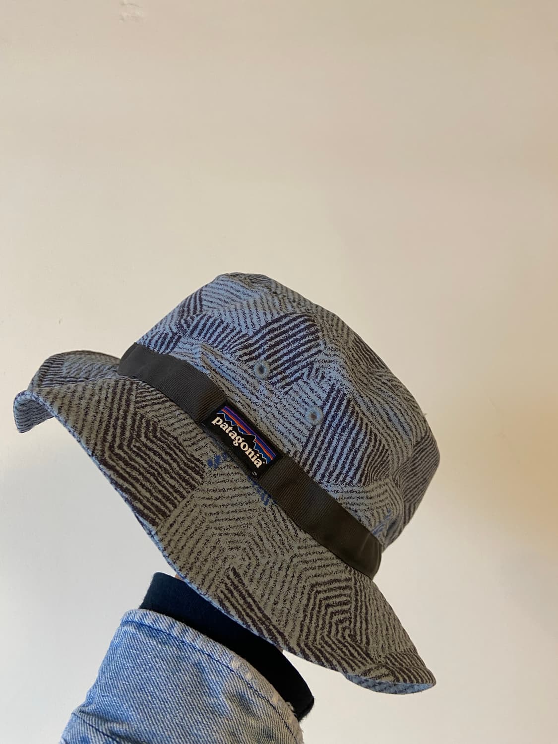파타고니아 패턴 버킷햇 상품이미지4