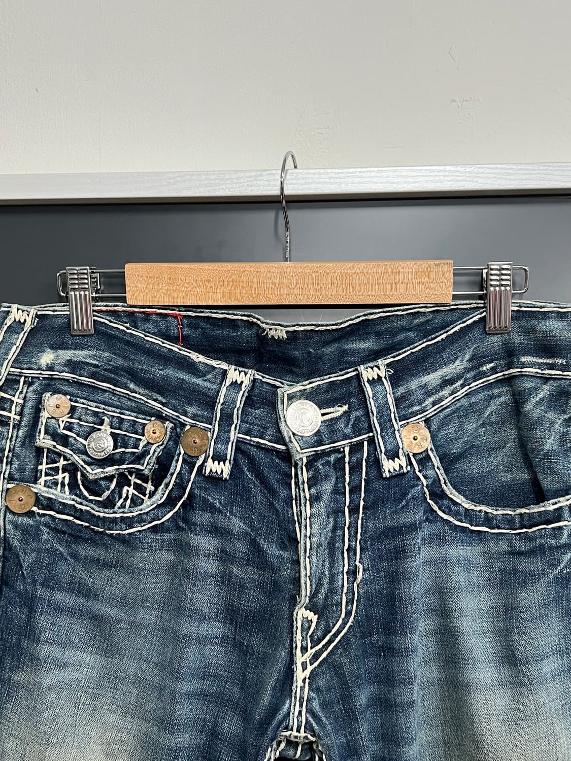 True Religion 트루릴리전 빌리 슈퍼티 스티치 데님팬츠 상품이미지3