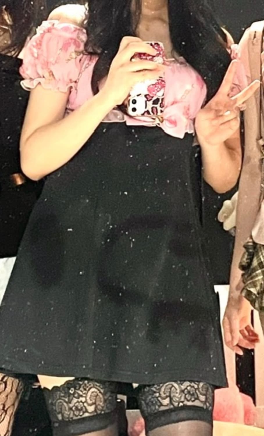 마즈 갸루 원피스 오프숄더 상품이미지2