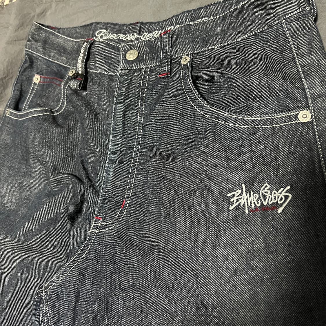 VTG 진청 카펜터 데님 팬츠 상품이미지5