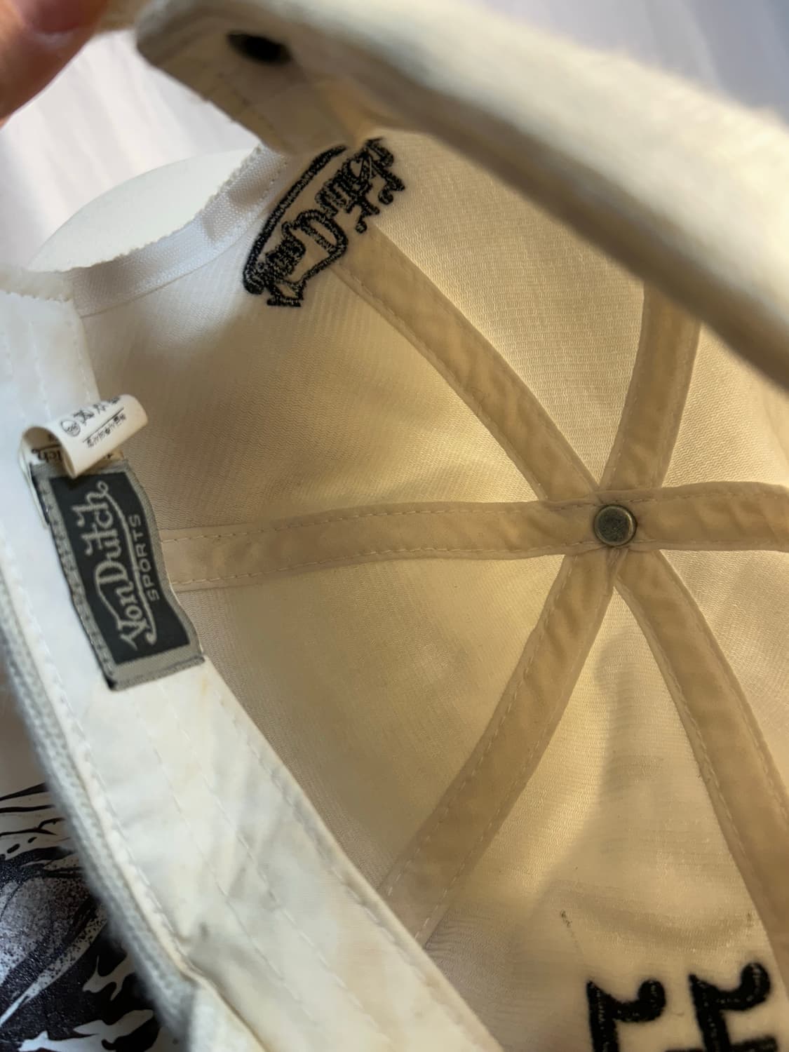 Von Dutch y2k 00s wool cap 상품이미지3