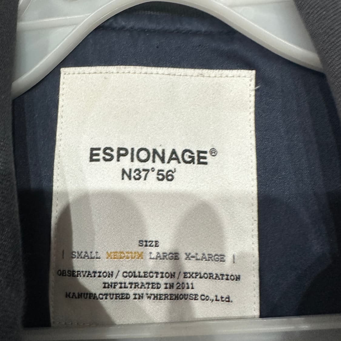 에스피오나지 자켓 A2 덱자켓 M 상품이미지4