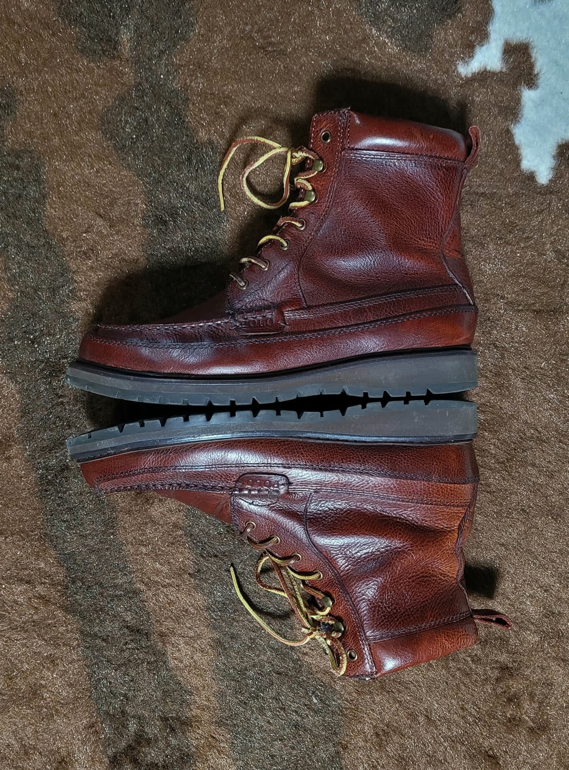 폴로 랄프로렌 남성용 가죽 앵글 부츠(11D) 상품이미지4