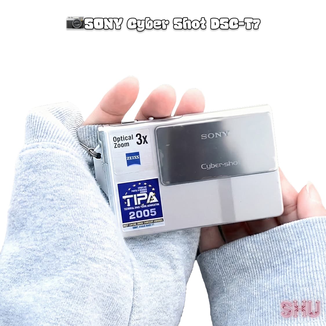 소니 사이버샷 DSC-T7 컴팩트 미니 디카 실버 상품이미지2