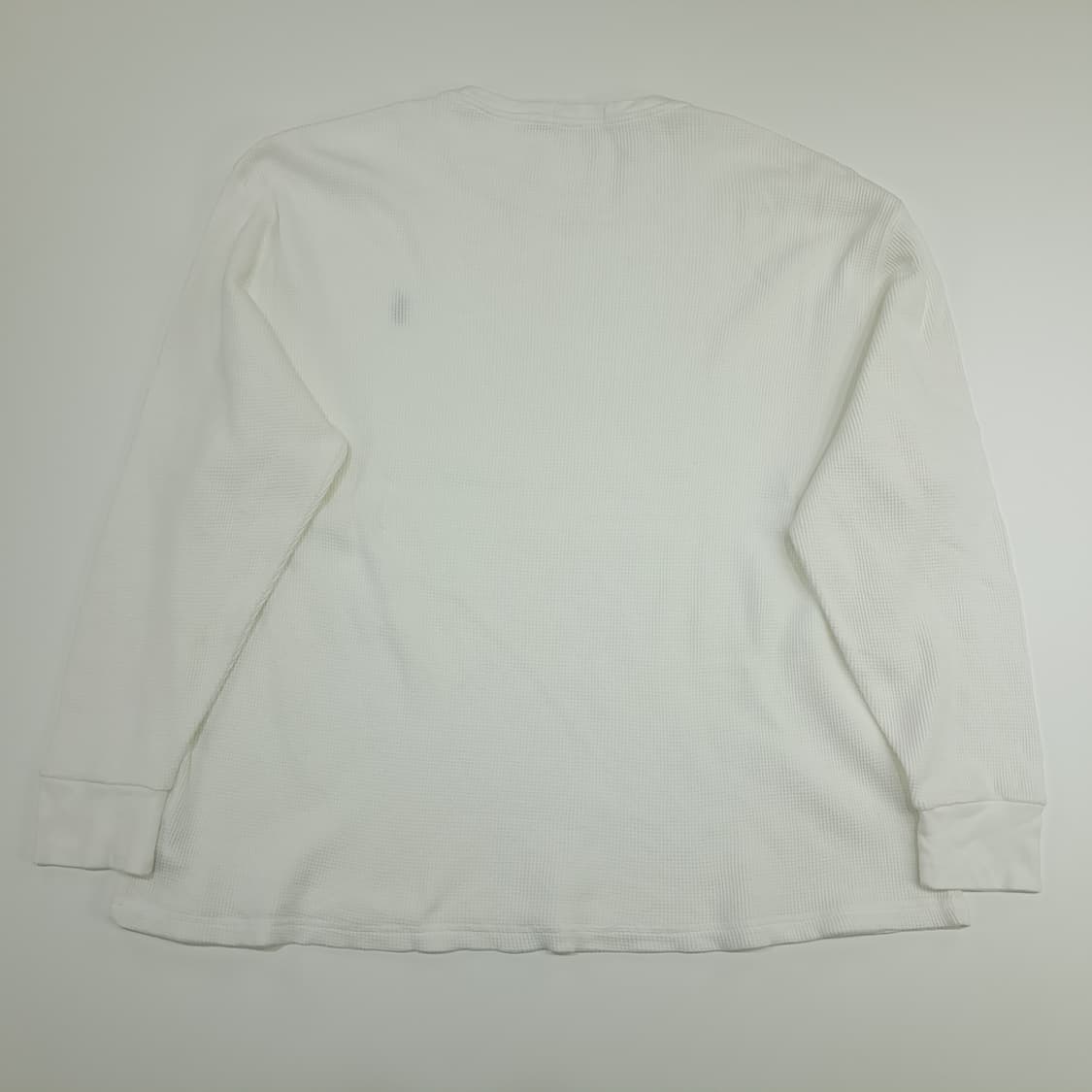 CN726 3XB 폴로 랄프로렌 화이트 와플 니트 긴팔 티셔츠 상품이미지7