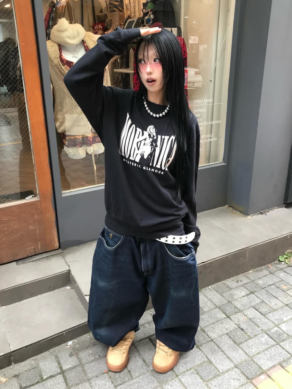 Hysteric Glamour his girl Sweatshirts  상품이미지1