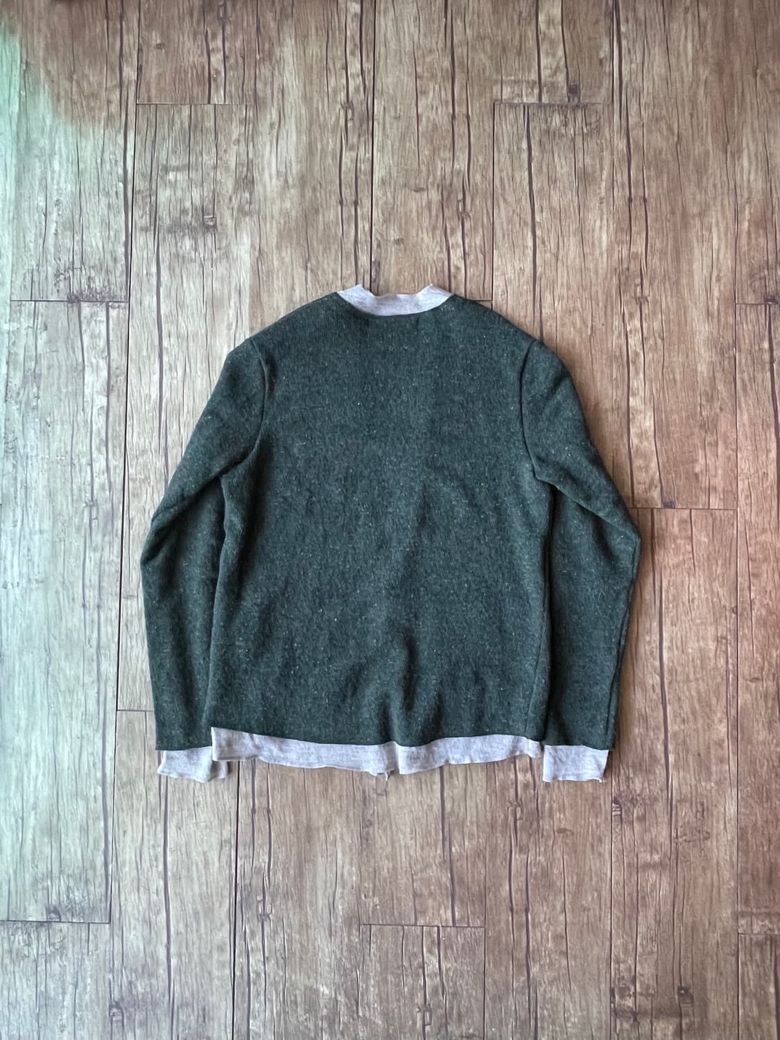 REMI RELIEF Concho Layered Wool Cardigan 상품이미지7