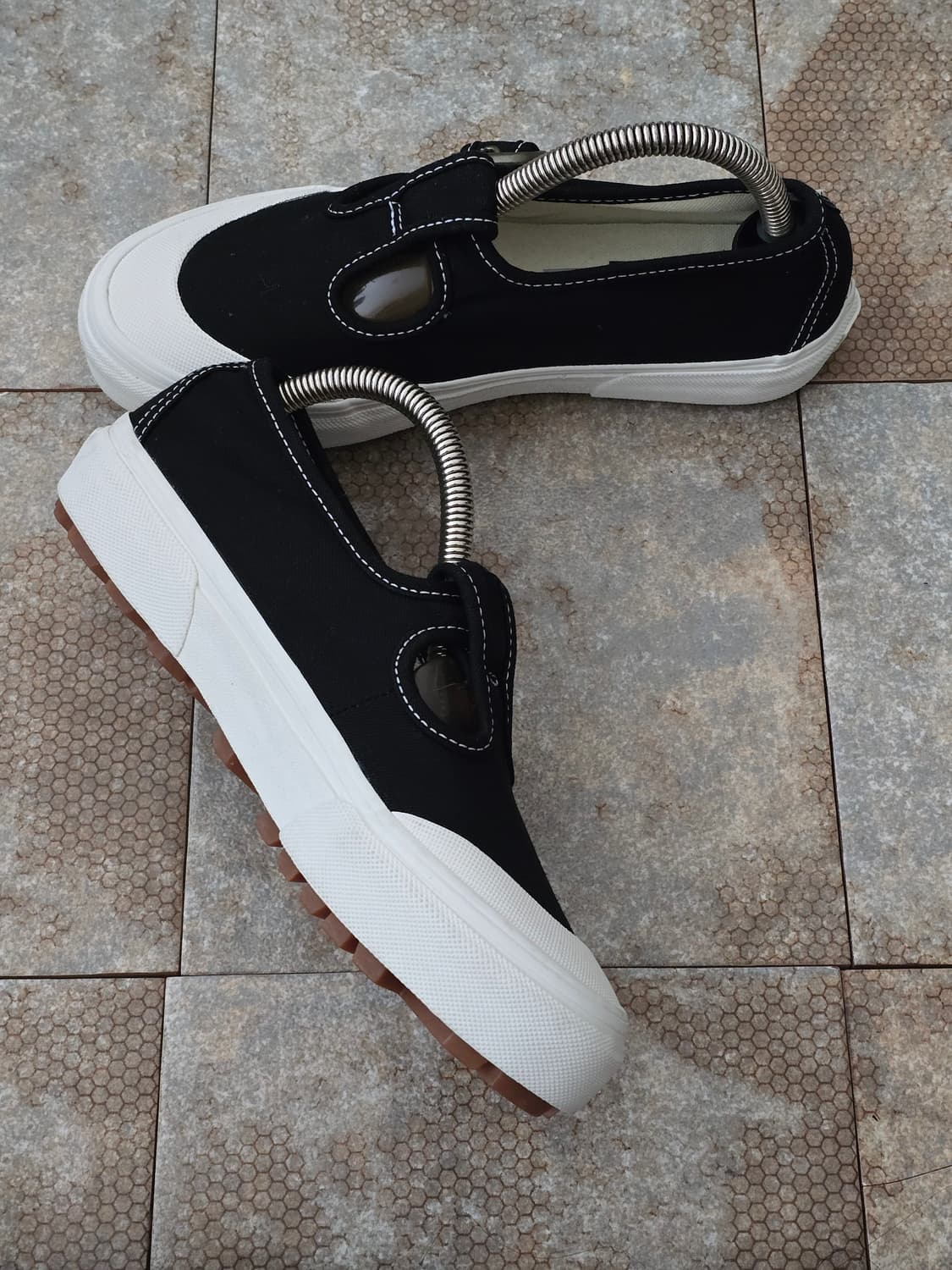 (230)반스 메리제인 블랙 화이트  상품이미지4