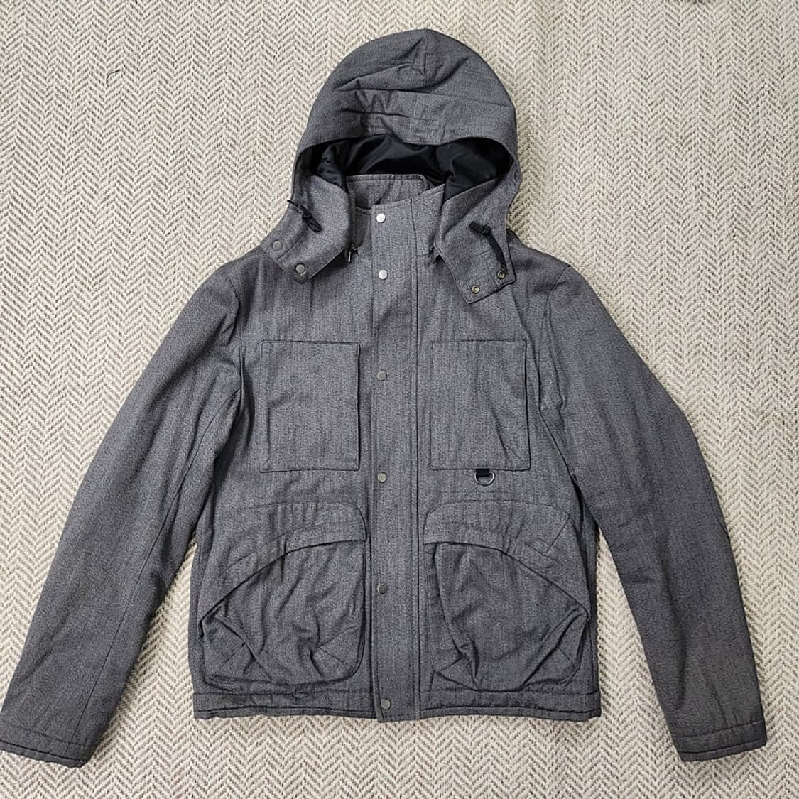 알마니 회색 점퍼 상품이미지1