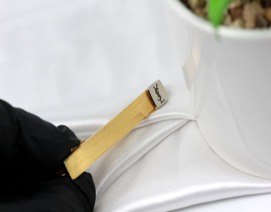 입생로랑 A-등급 5.2cm 남자 명품 넥타이핀 빈티지 상품이미지4