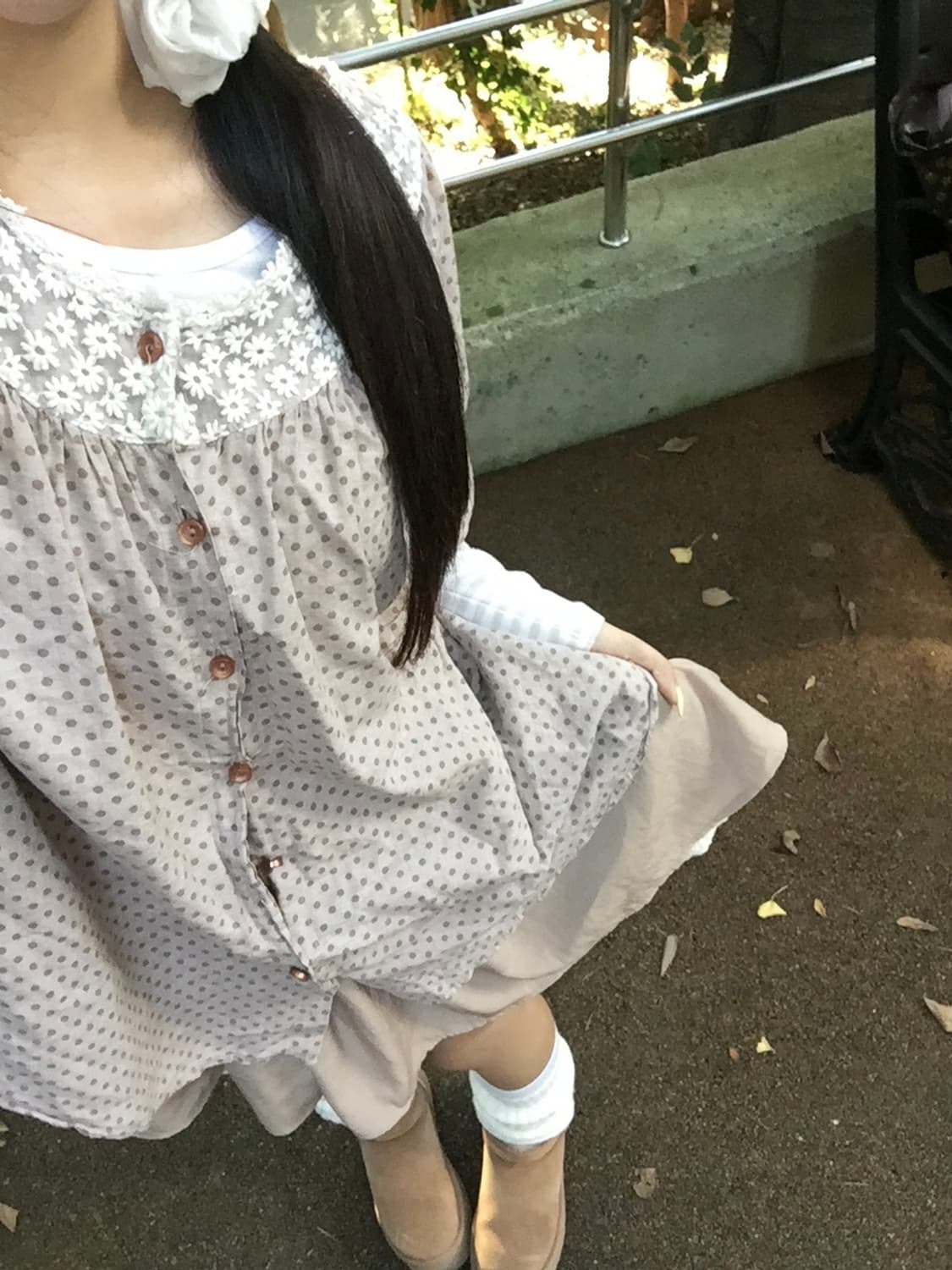 리락쿠마 라떼갸루 도트 코디 세트 🐻  상품이미지3