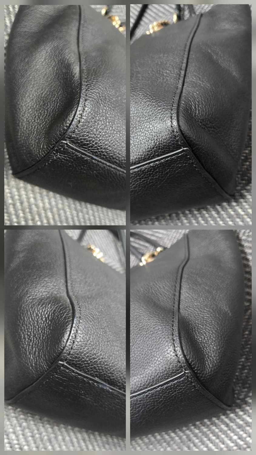 코치 COACH 블랙 체인 토트백 상품이미지5