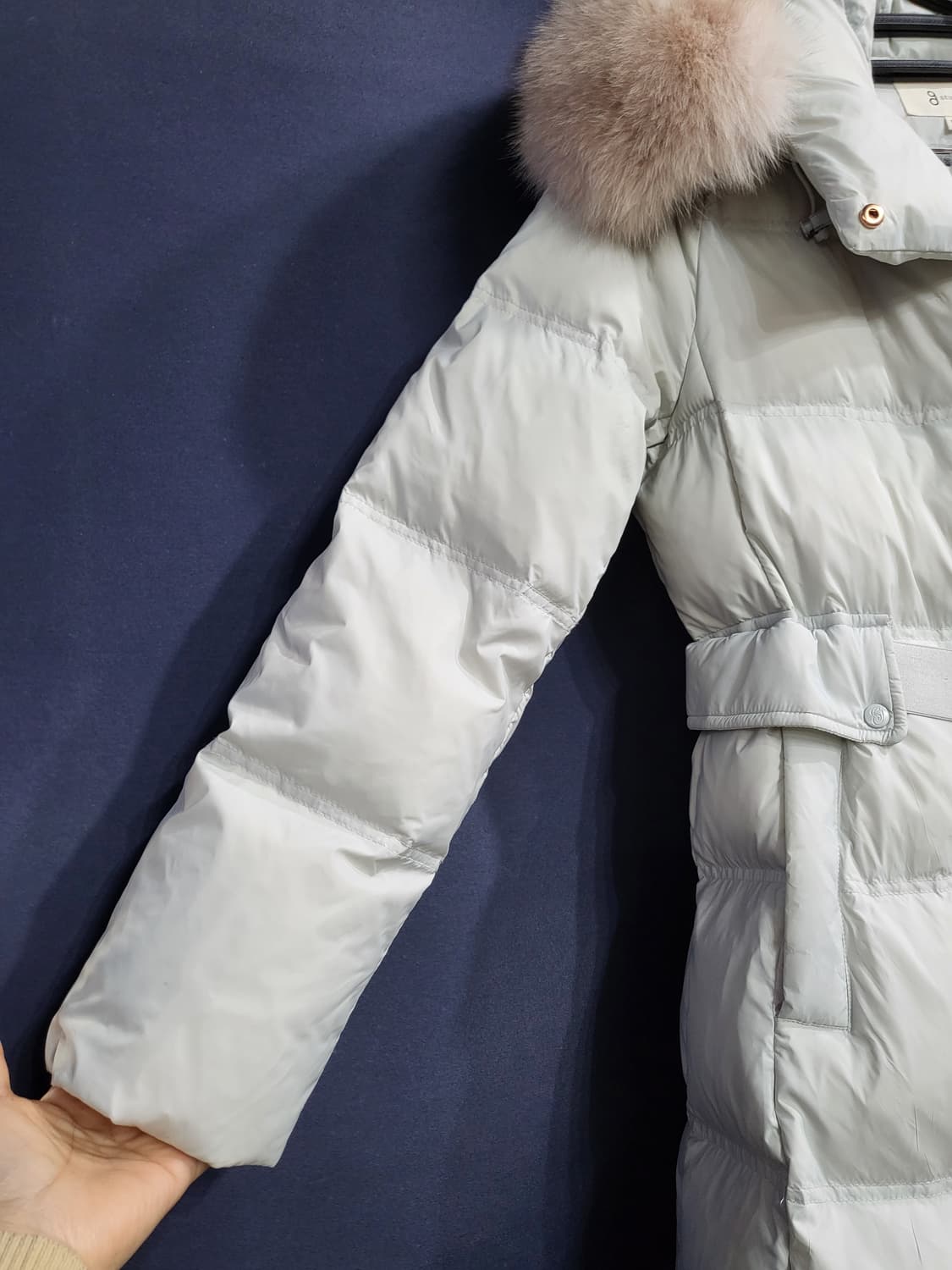 g 스튜디오 사가폭스 구스다운 롱패딩 상품이미지4