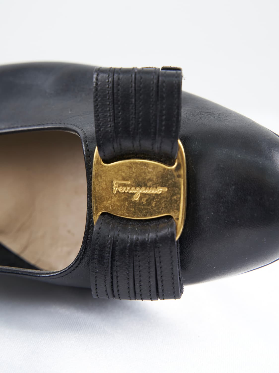 Ferragamo 바라 리본 펌프스 구두 상품이미지4