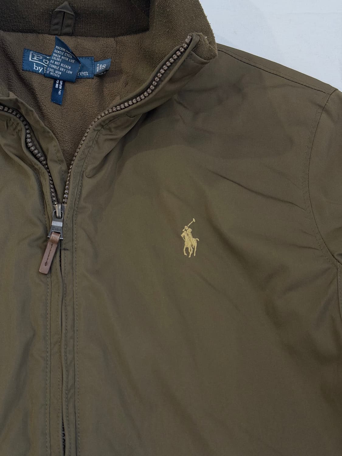 폴로 랄프로렌 폴리쉘 페리 스윙탑 자켓 다크브라운 상품이미지2